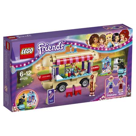 Конструктор LEGO Friends Парк развлечений: фургон с хот-догами (41129)