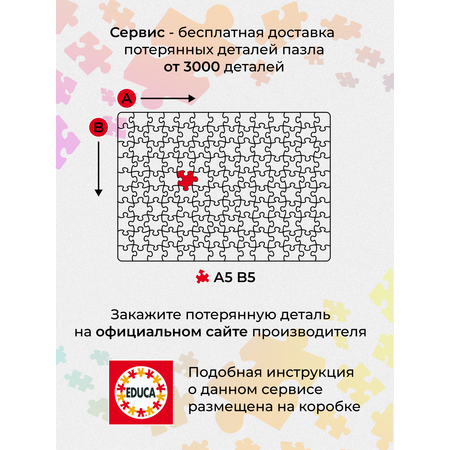 Пазл EDUCA Закат на пляже Кейбл Бич 1000 деталей