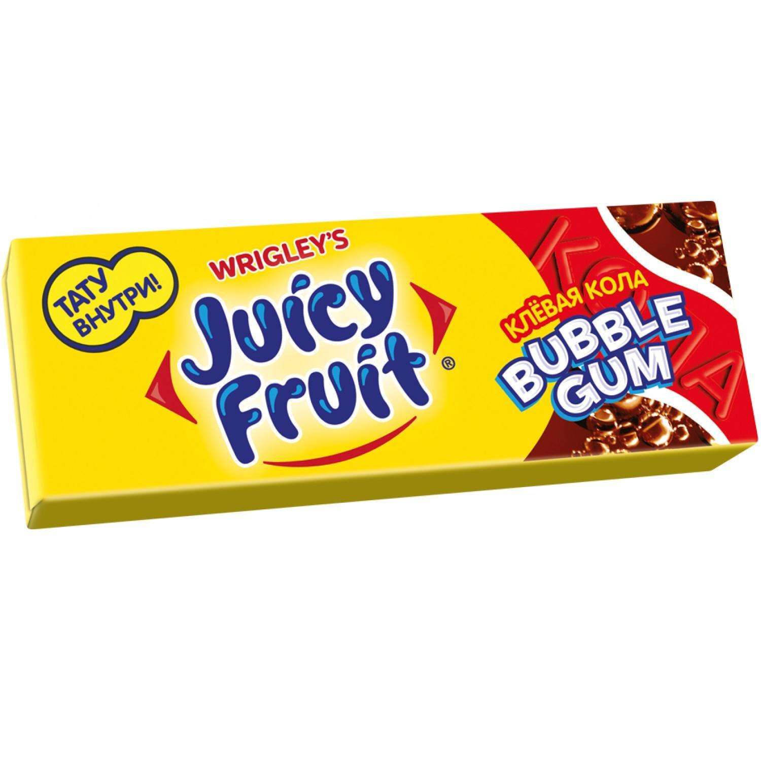 Резинка жевательная Juicy Fruit Клевая кола 13г - фото 1