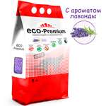 Наполнитель для кошек Eco premium Лаванда древесный 5л