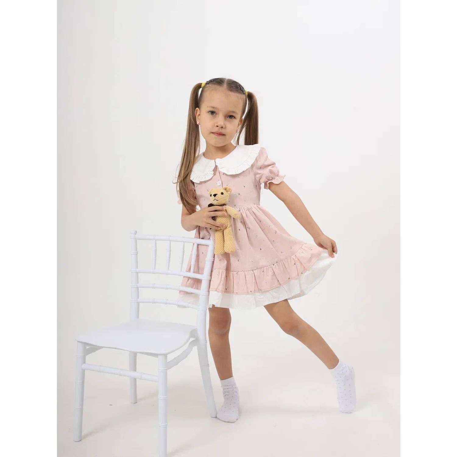 Платье BabyDreams ПД_1/розовое платье для девочки - фото 10