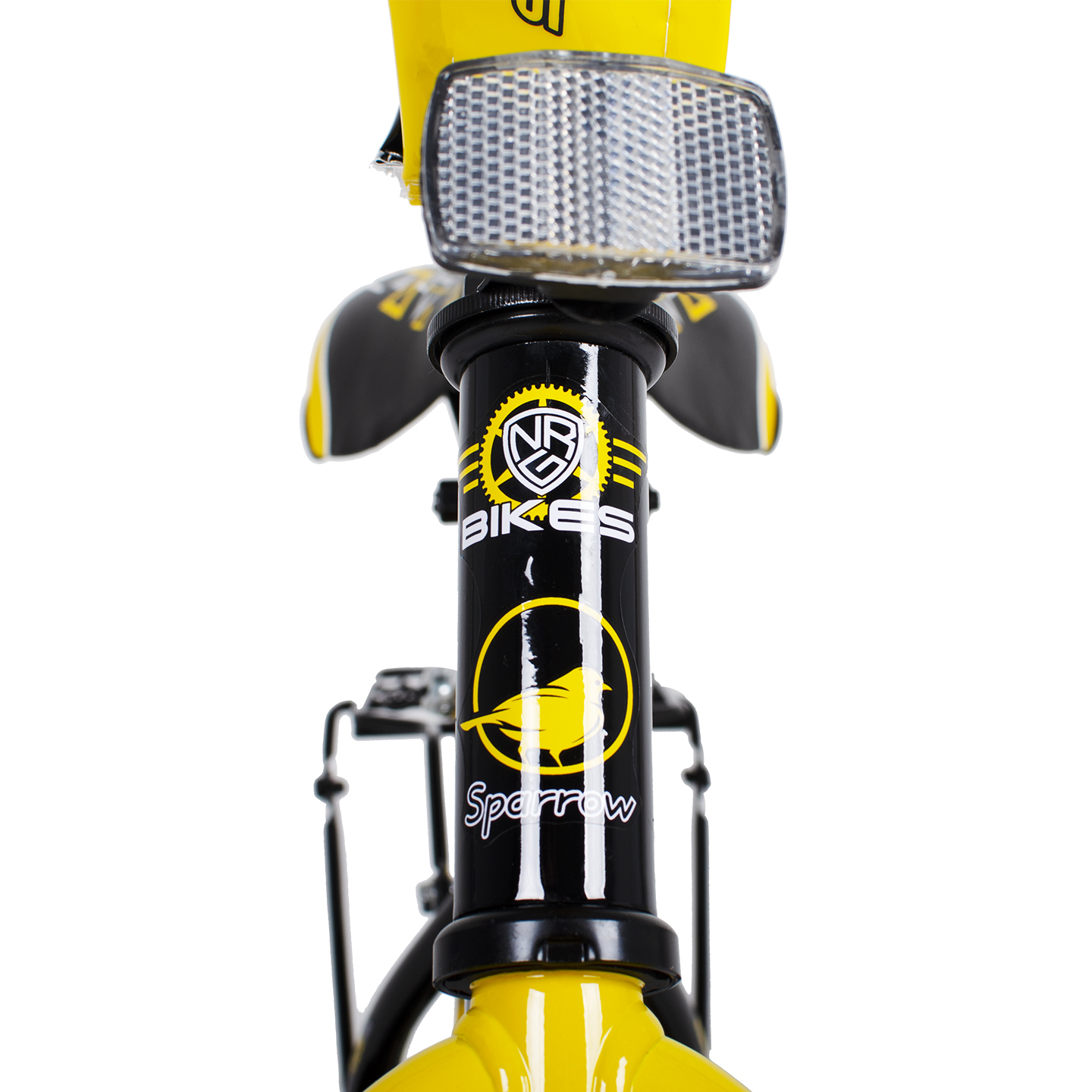 Велосипед NRG BIKES Sparrow 12 black-yellow - фото 21