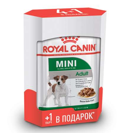 Корм для собак ROYAL CANIN Mini Adult мелких пород 4+1*85г