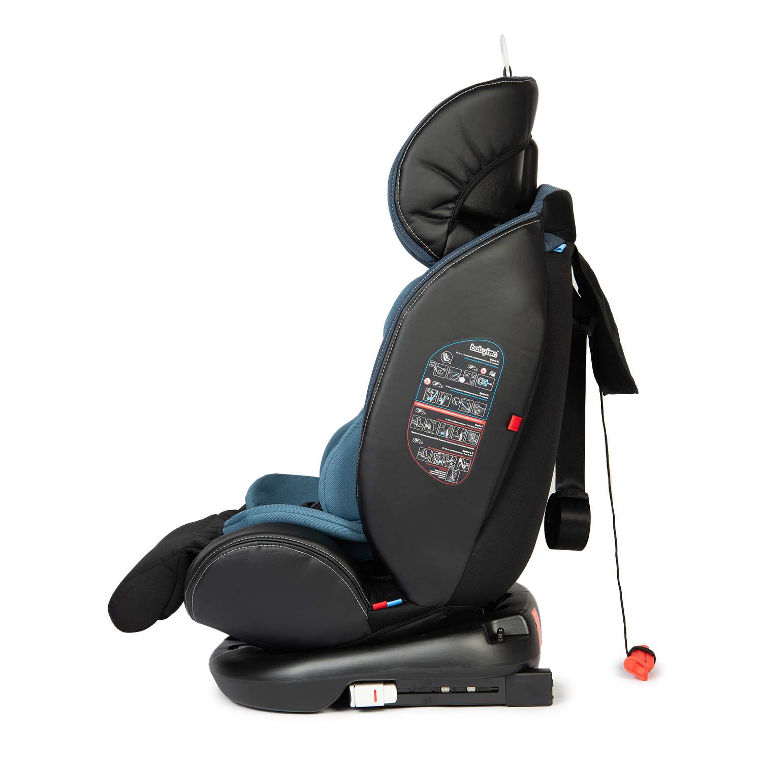 Автокресло Babyton Multi-Stage Black-Blue Isofix 0+/1/2/3 (0-36 кг) - фото 12