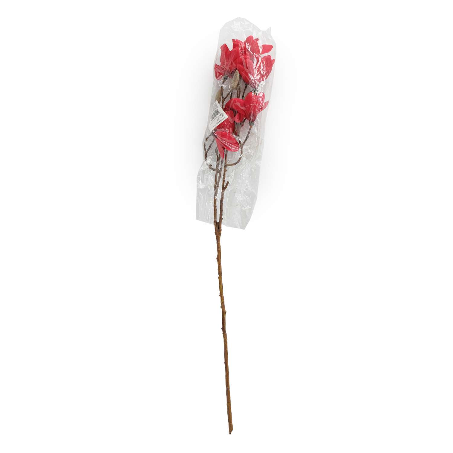 Цветок искусственный Astra Craft Магнолии 70 см цвет винный - фото 3