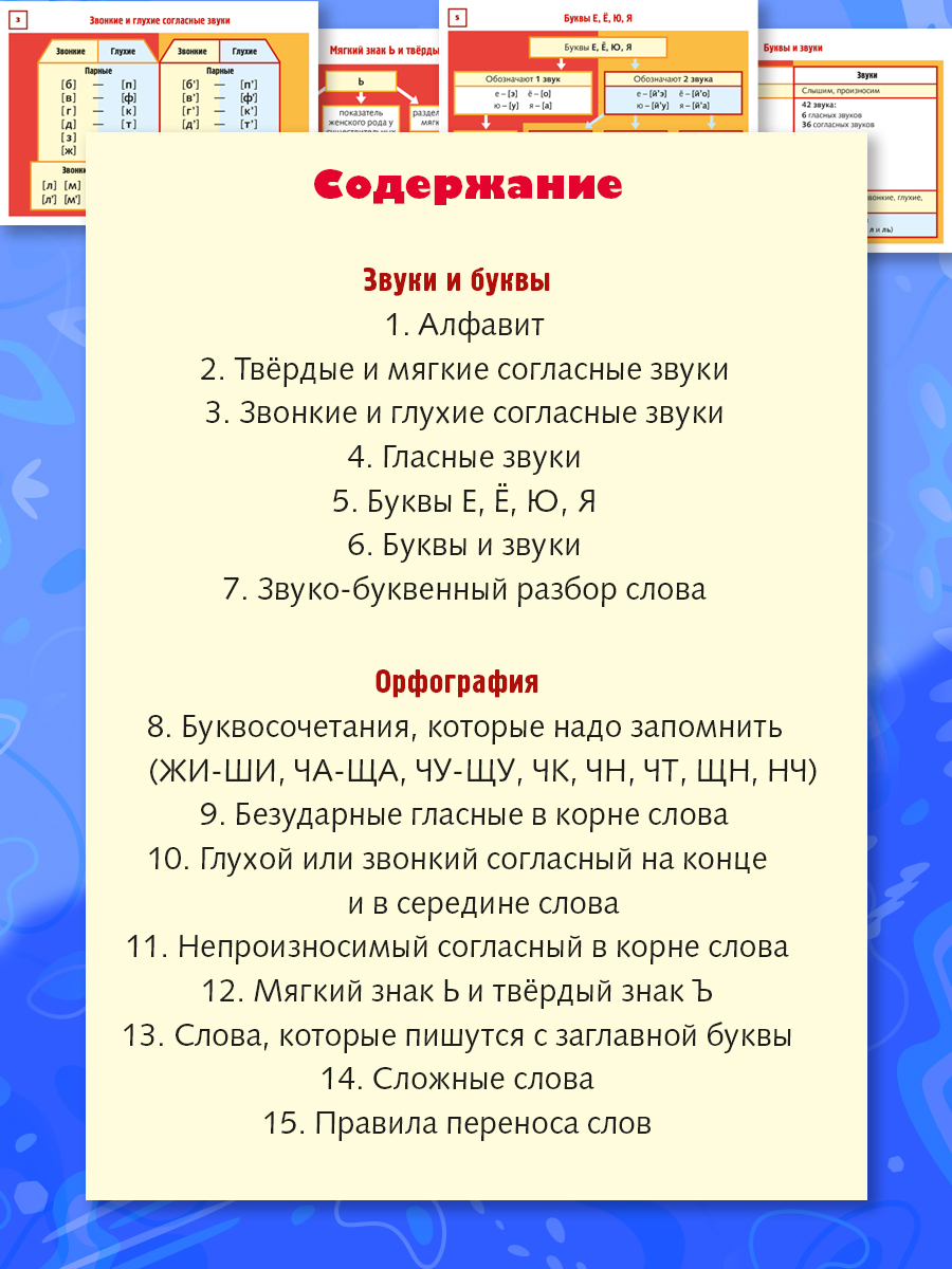 Карточки обучающие Hatber русский язык 1-4 классы - фото 5