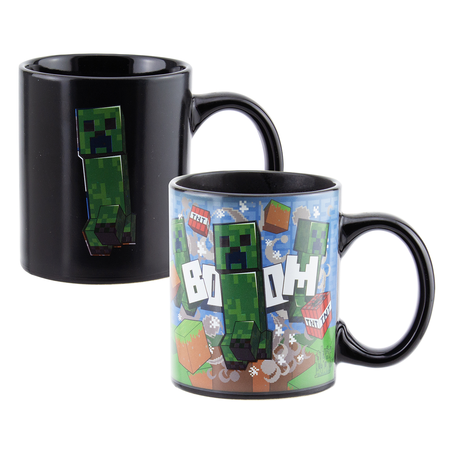 Кружка PALADONE Minecraft Creeper Heat Change Mug 300ML PP7975MCF - фото 7