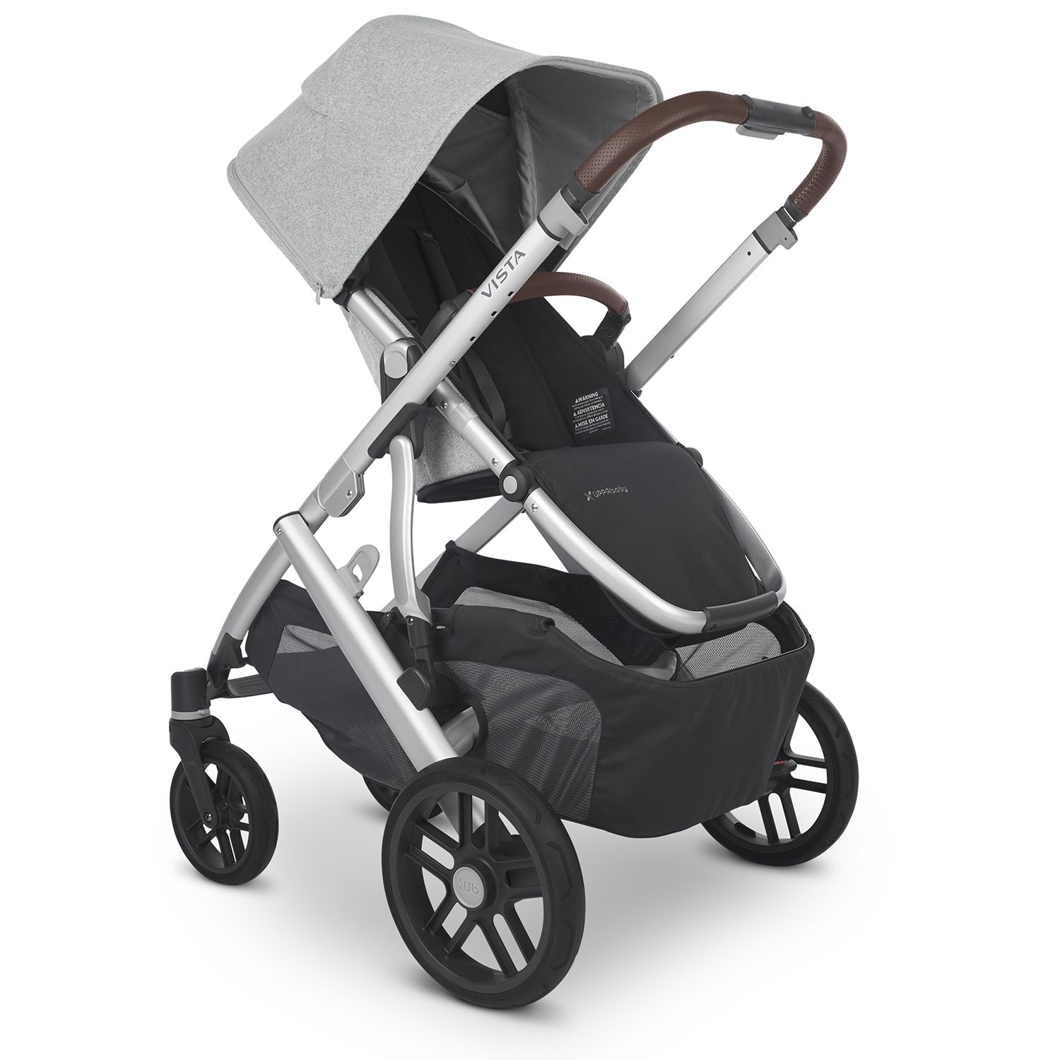 Коляска 2в1 UPPAbaby Vista V2 Stella Серебристый меланж - фото 9