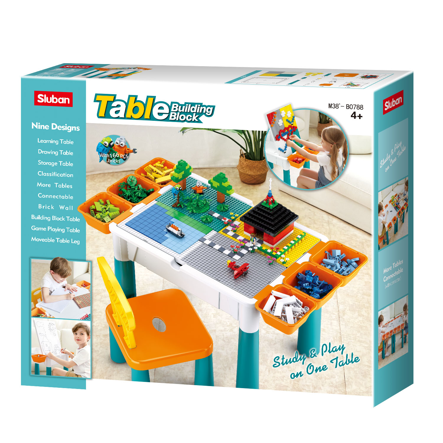 Sluban lego table on sale