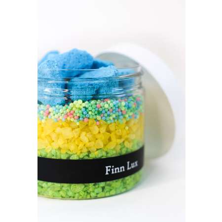 Соль для ванны Finn Lux Соль морская ароматическая с шипучей смесью