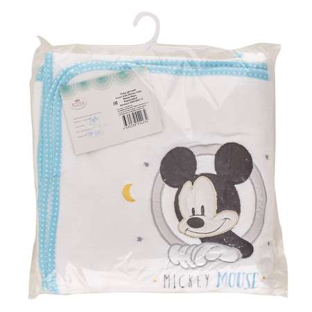 Плед Polini kids Disney baby Микки Маус Бирюзовый