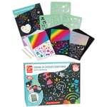 Детский игровой набор HAPE для творчества Радужные блестки с трафаретами E1071_HP