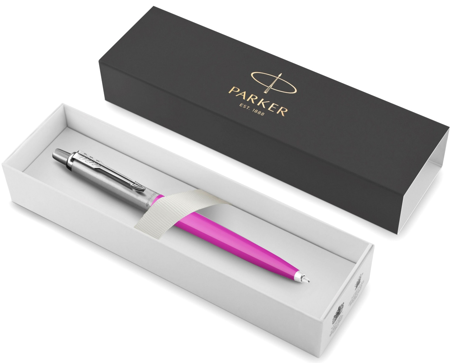 Шариковая ручка PARKER Jotter Original - Magenta Chrome CT M - фото 4