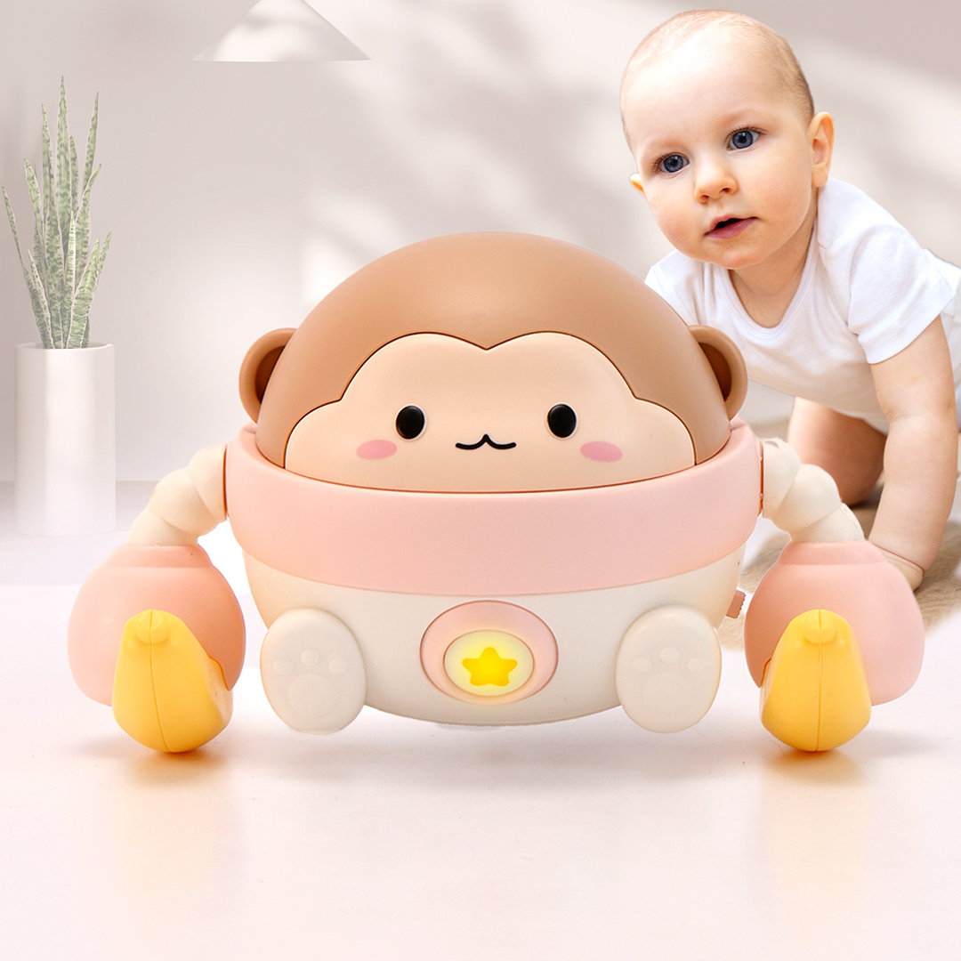 Интерактивная игрушка Chilink музыкальная обезьянка акробат - фото 1