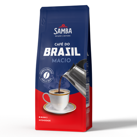 Кофе зерновой Samba Cafe Brasil Macio 200 грамм