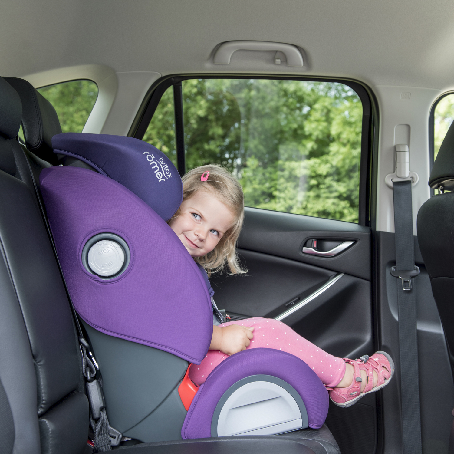 Автокресло Britax Roemer Evolva 123 SL Sict Storm Grey - фото 9