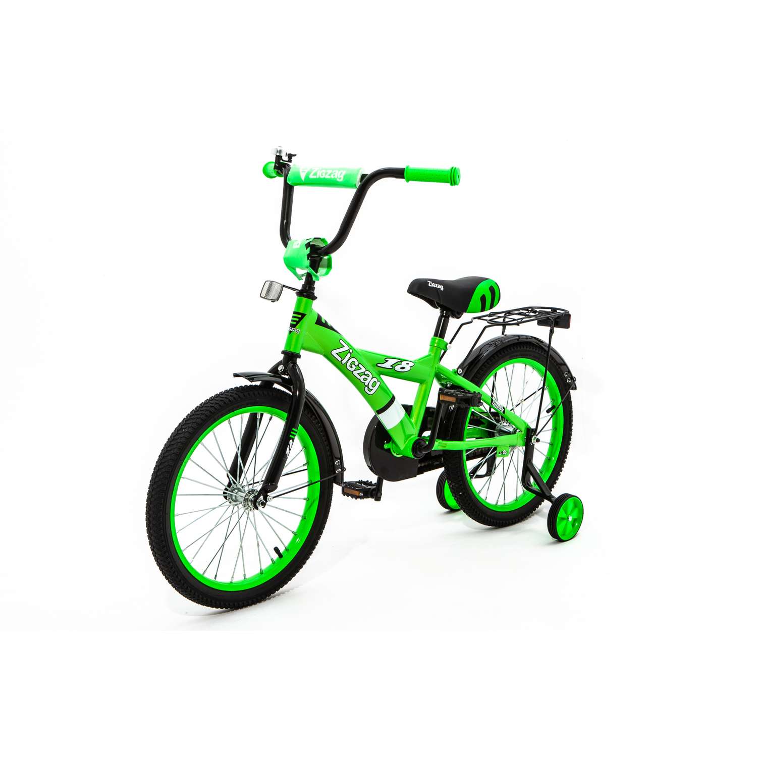 Велосипед ZigZag SNOKY зеленый 18 дюймов - фото 7