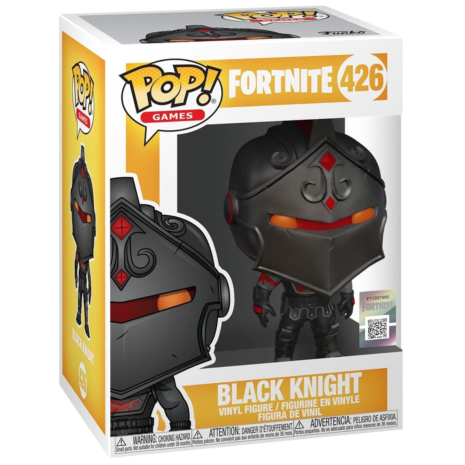 Игрушка Funko Pop vinyl Games Fortnite Black knight Fun1544 - фото 2