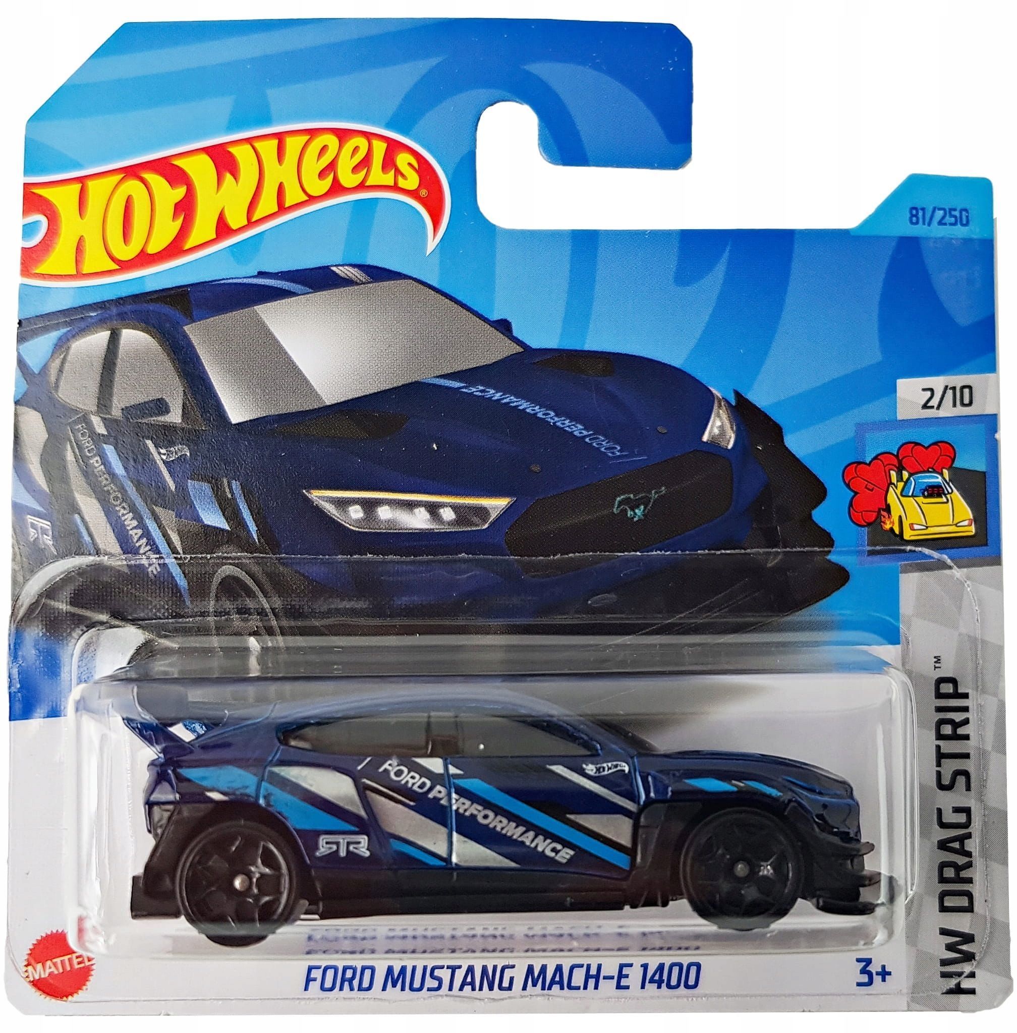 Машинка Hot Wheels Ford Mustang Mach-E 1400 серия HW Drag Strip купить по  цене 442 ₽ в интернет-магазине Детский мир