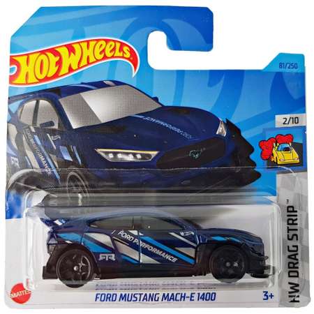 Машинка Hot Wheels Ford Mustang Mach-E 1400 серия HW Drag Strip