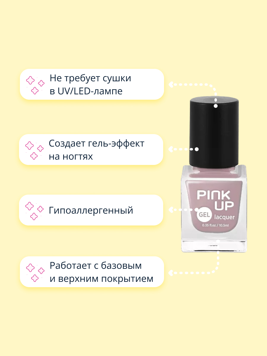 Лак для ногтей Pink Up тон 08 - фото 2