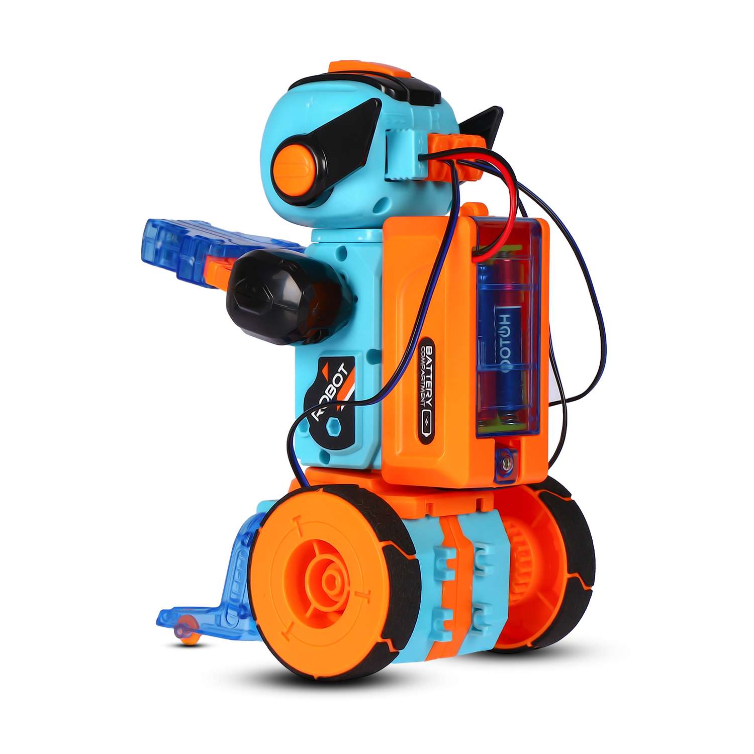 Робот-конструктор Smart Baby с пультом управления 3 в 1 220 деталей - фото 20
