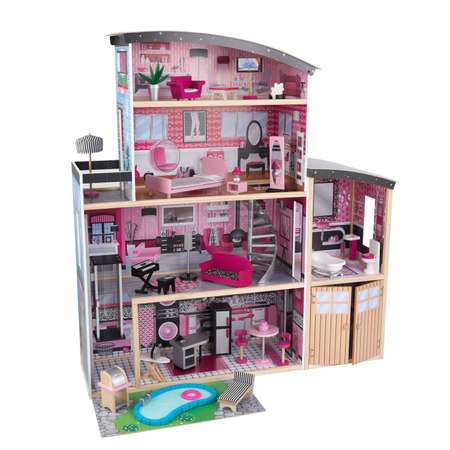 Кукольный домик KidKraft Сияние с мебелью 30 предметов 65826_KE