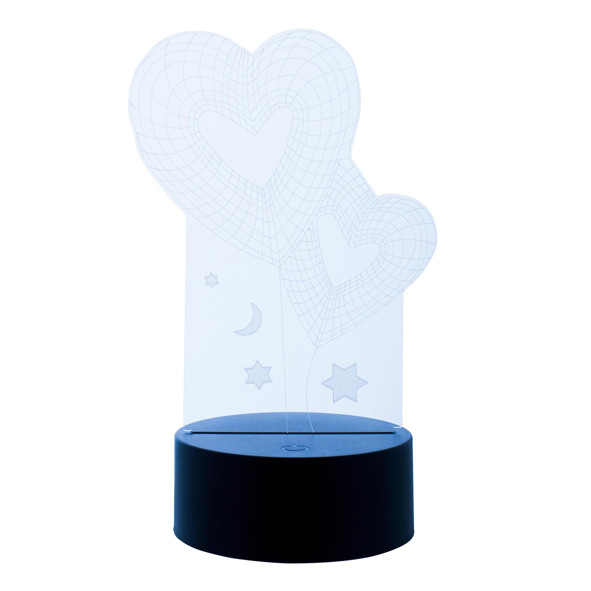 Светильник-ночник декоративный СТАРТ в форме двух сердец - фото 6