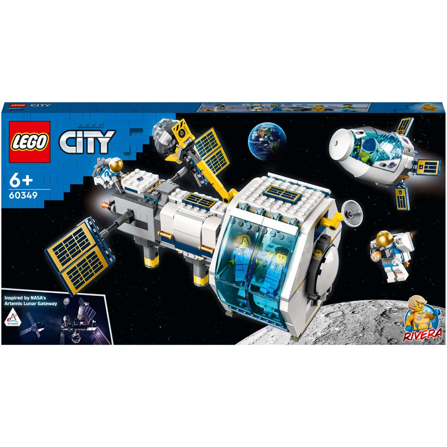 Конструктор LEGO City Lunar Space Station Лунная космическая станция - фото 14
