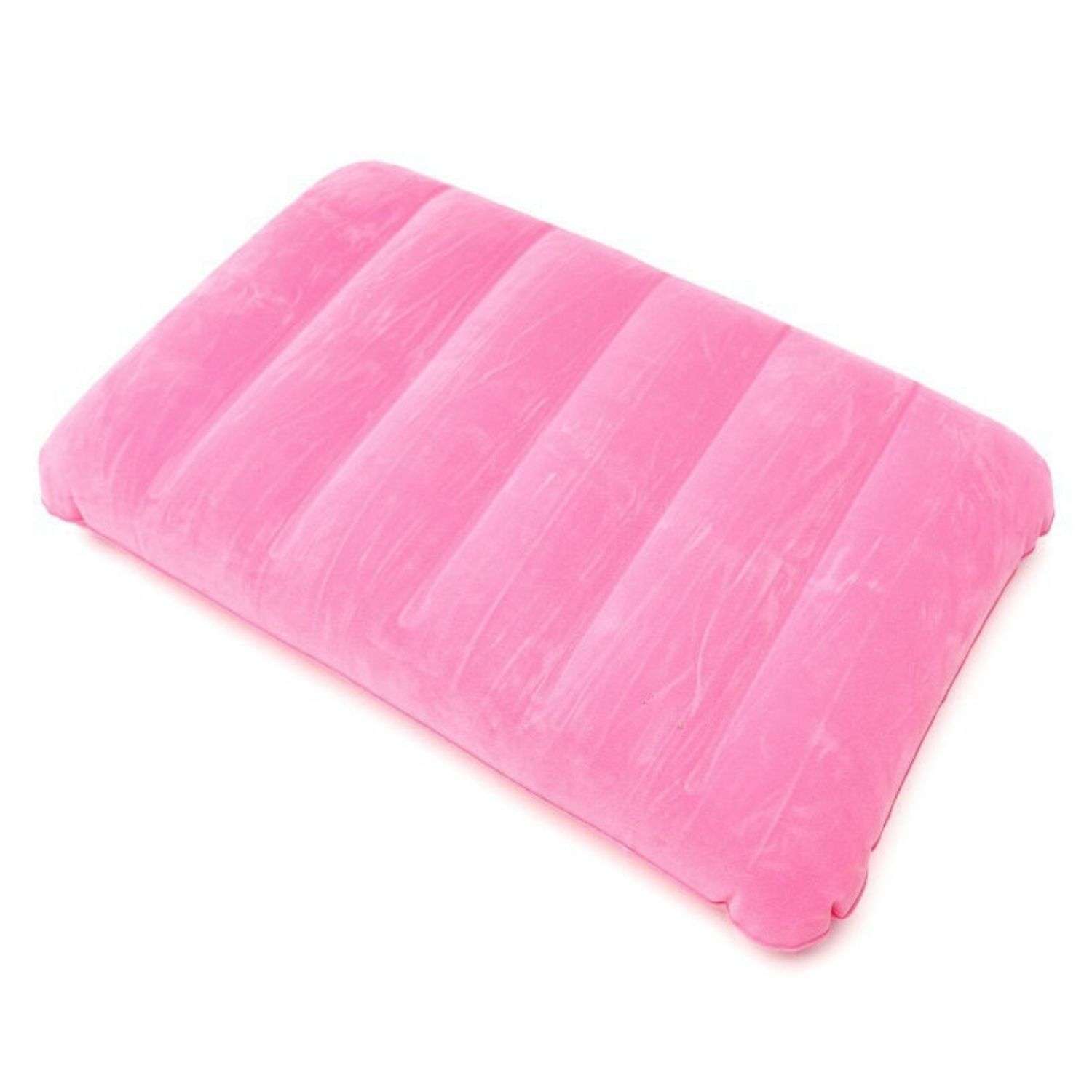 Подушка для путешествий China Dans надувная 56х35 см розовая - фото 1