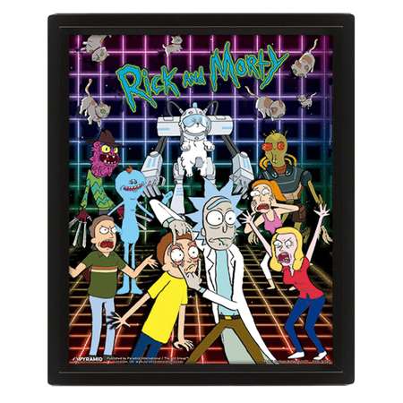 Картина 3D Pyramid Rick and Morty EPPL71249