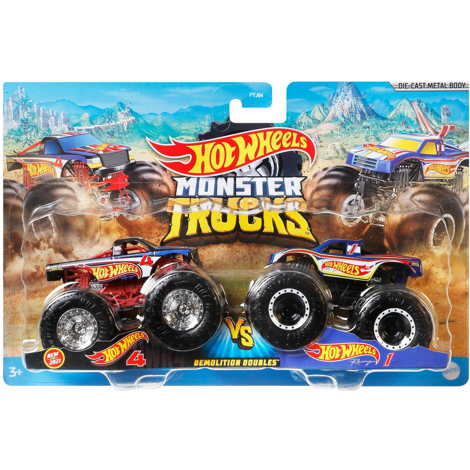 Игровой набор Hot Wheels Взаимное уничтожение 1:64 FYJ64 - фото 2