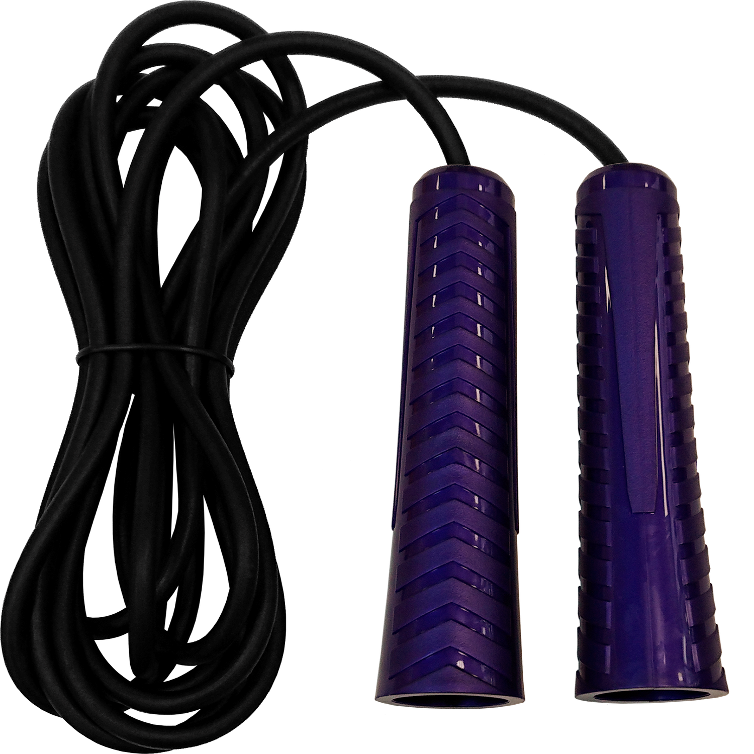 Скакалка гимнастическая FORTIUS фиолетовая 3 м - фото 1