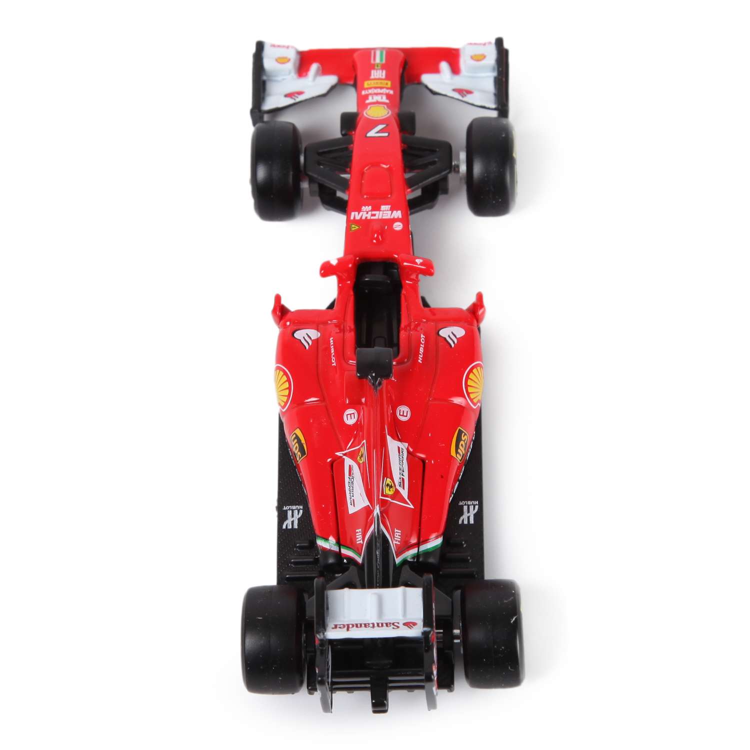 Машина BBurago 1:43 Ferrari Racing F14t 18-36801W 18-36801W - фото 4