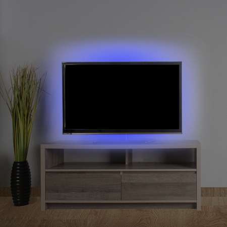Светодиодная лента LAMPER синяя USB с клеевым основанием для подсветки телевизора и компьютера