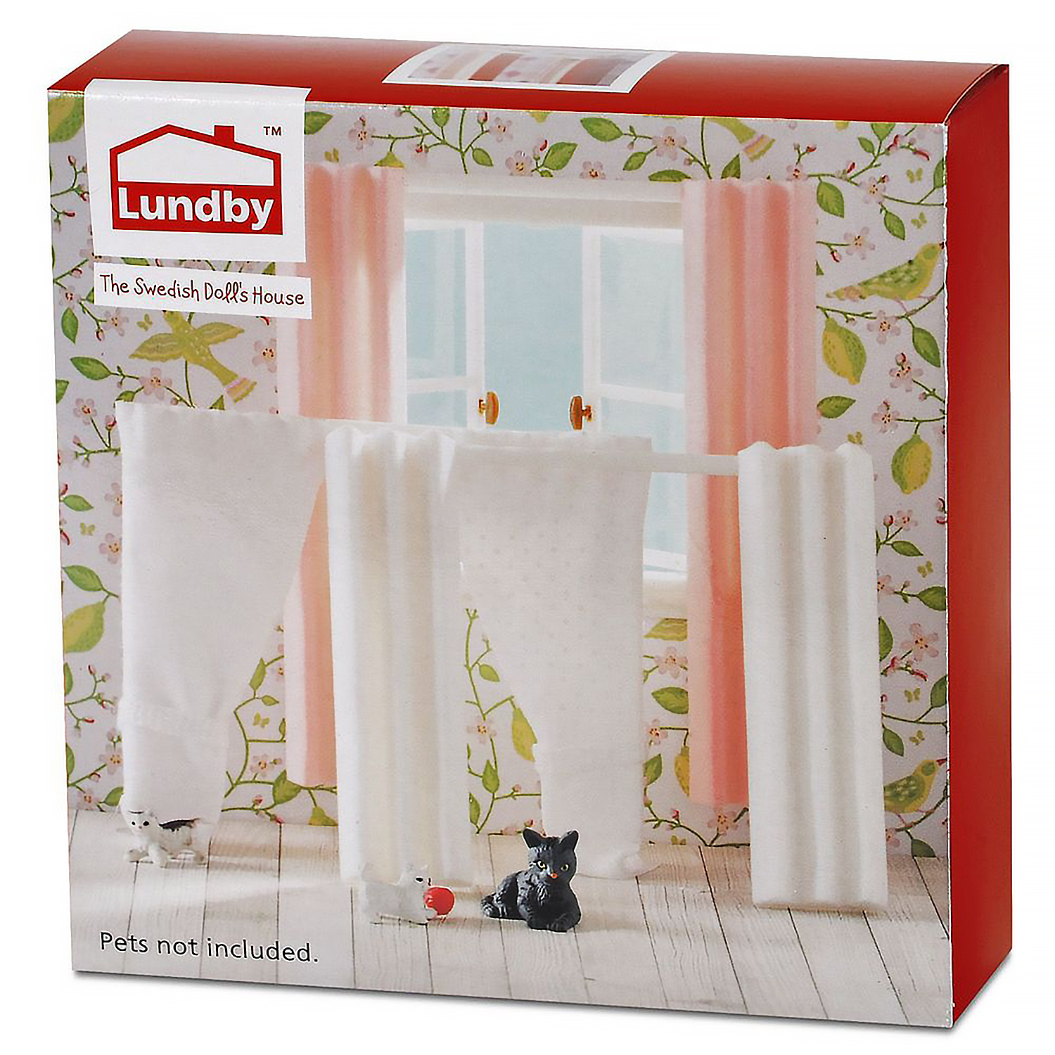 Аксессуары для домика Набор из трех видов штор Lundby