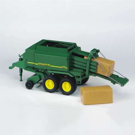 Прицеп Bruder John Deere для комбикормов 1:16