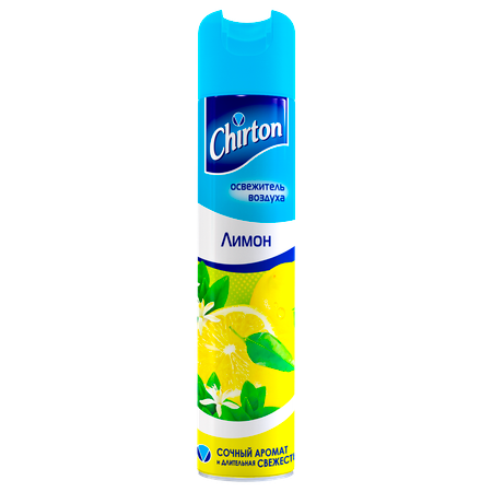 Освежитель воздуха Chirton для дома ванны туалета Лимон 300 мл
