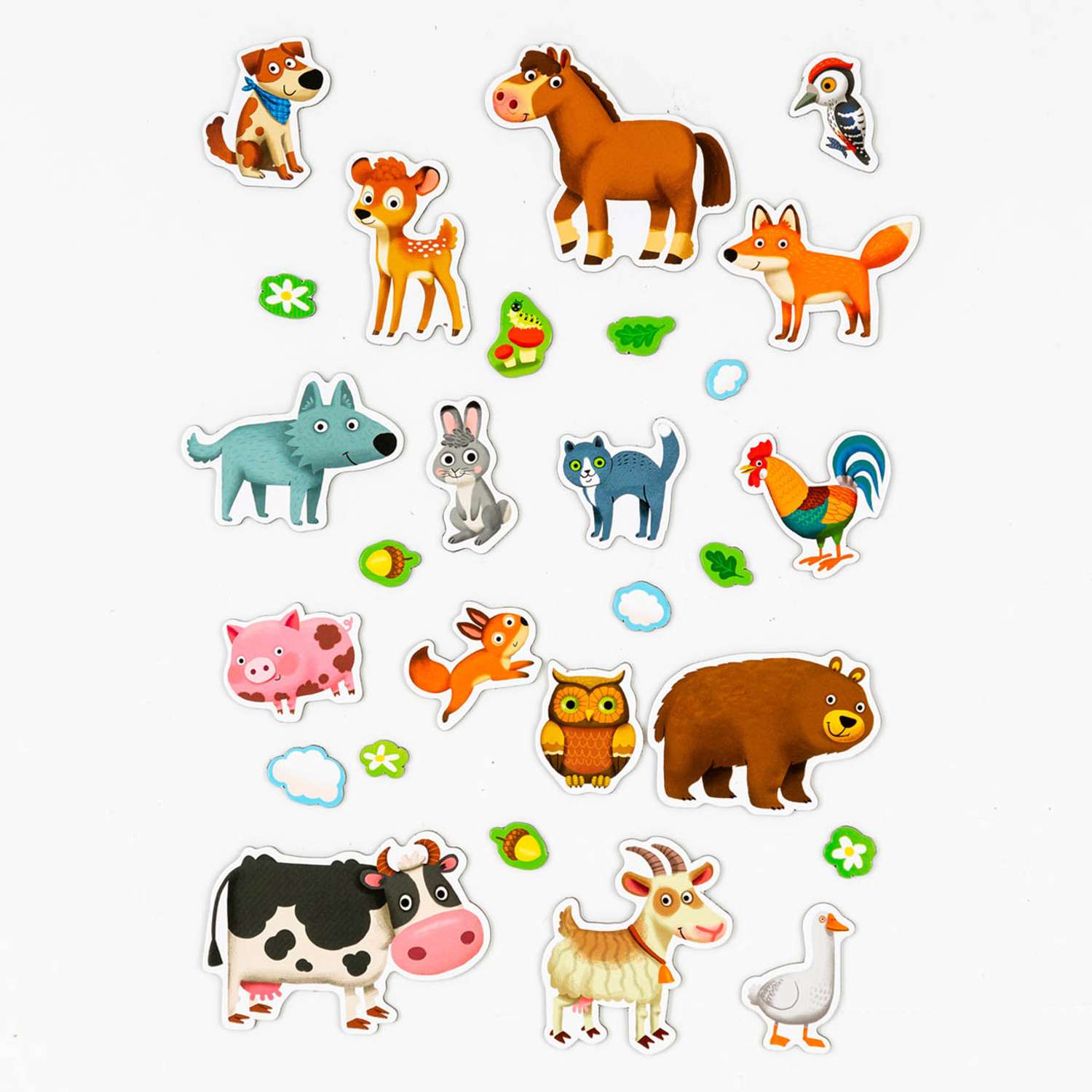 Магнитная игра Харди Гарди Домашние и дикие животные - фото 10