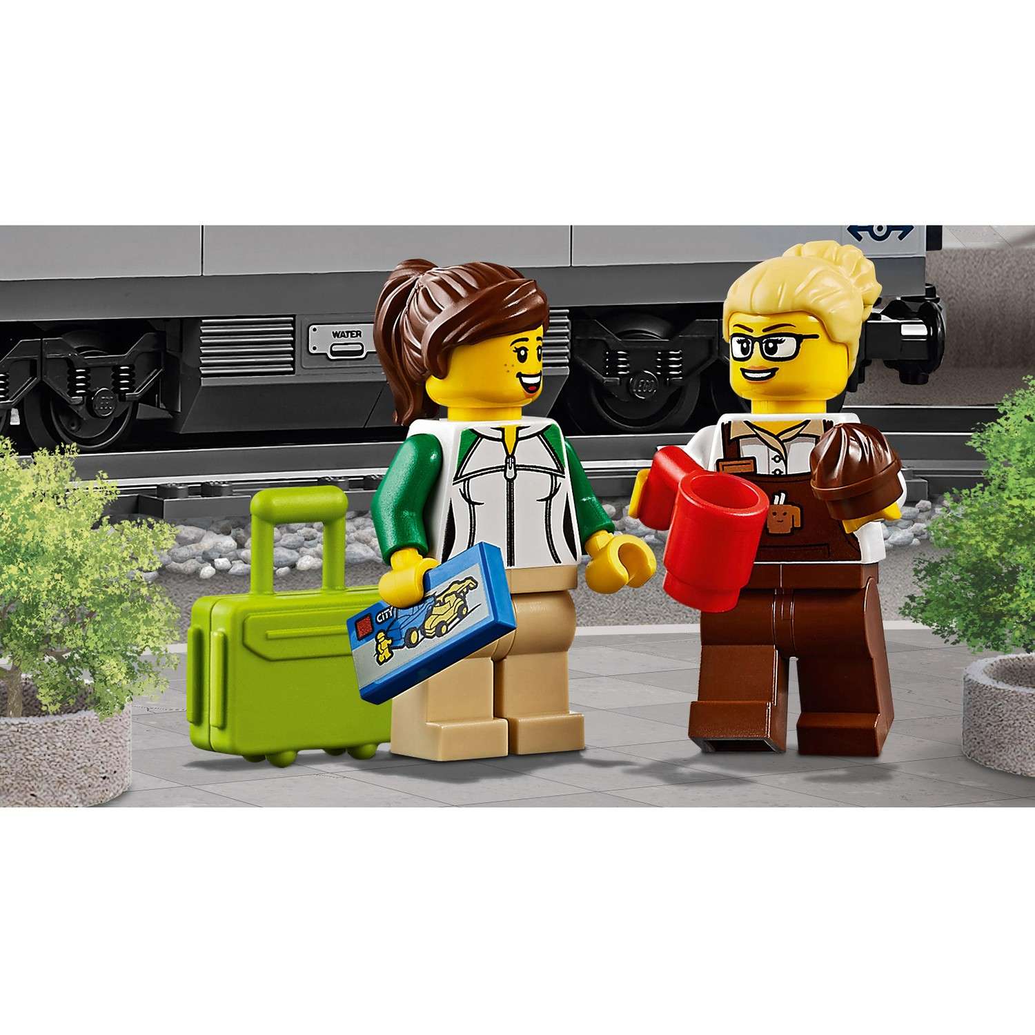 Конструктор LEGO City Trains Пассажирский поезд 60197 - фото 4
