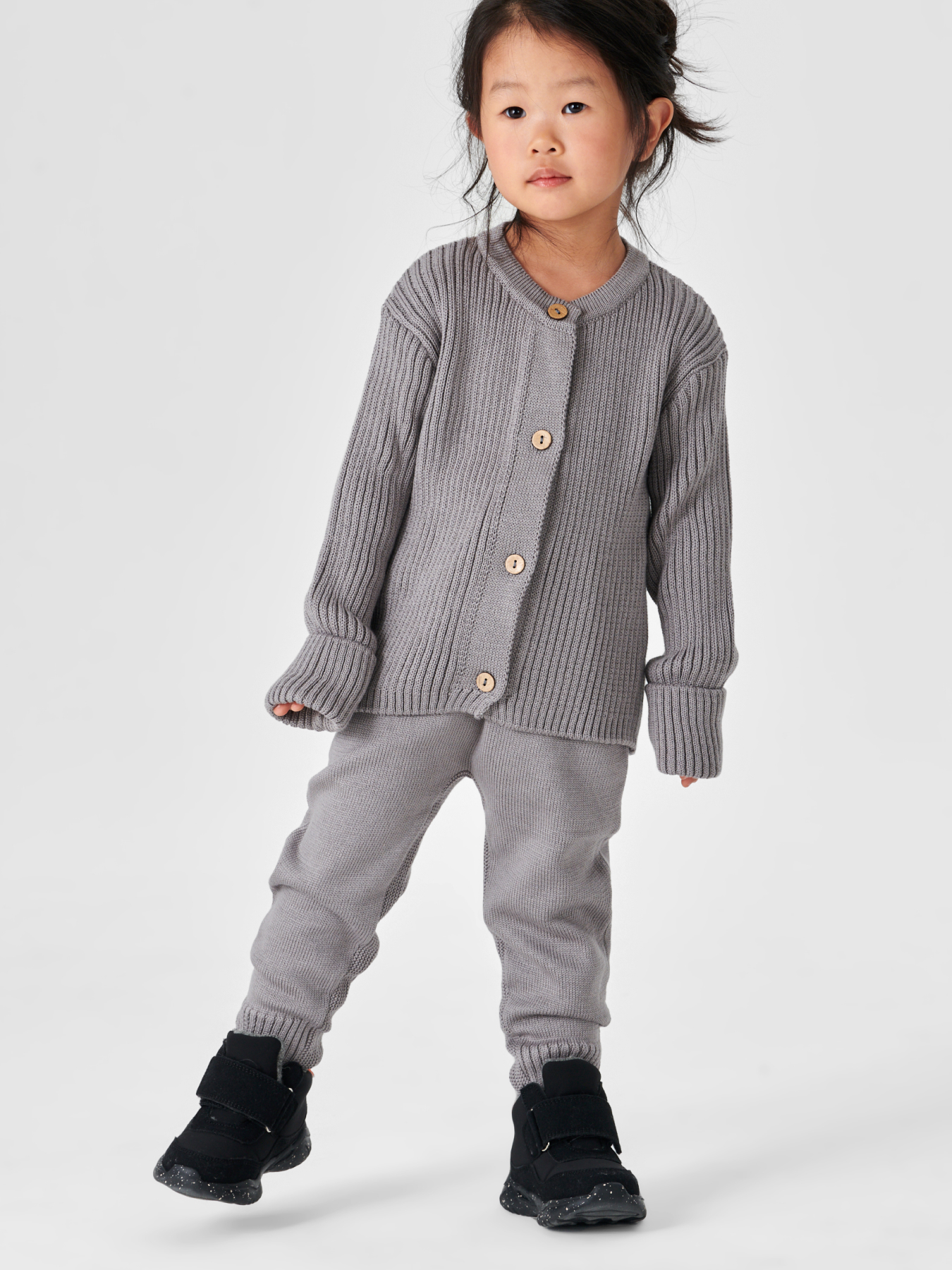 Кардиган и штанишки Happy Baby 88552_cool grey/92-98 - фото 1