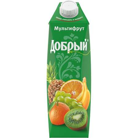 Сок Добрый Мультифрукт 1л