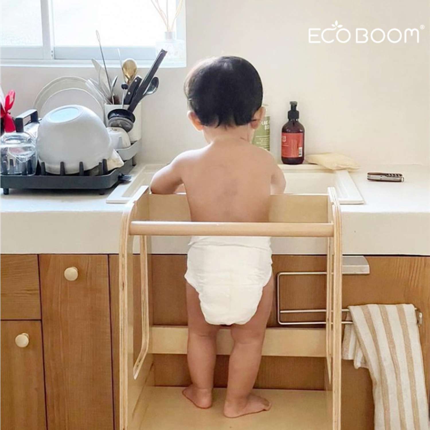 Бамбуковые подгузники детские ECO BOOM размер 5/XL для детей весом 12 кг. и более 28 шт - фото 14