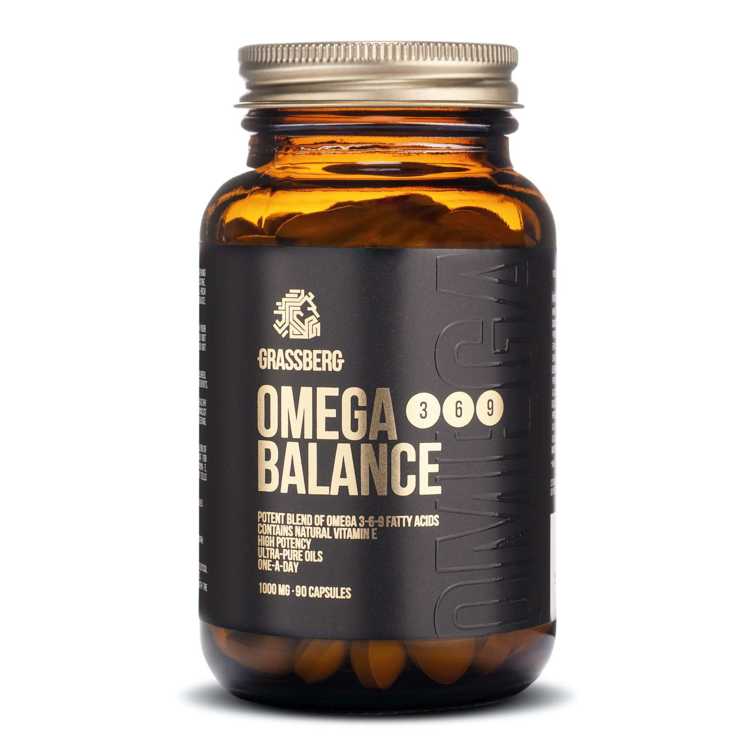 Омега Grassberg Omega Balance 3 6 9 1000мг*90капсул - фото 1