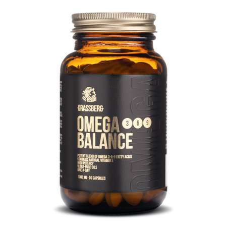 Омега Grassberg Omega Balance 3 6 9 1000мг*90капсул