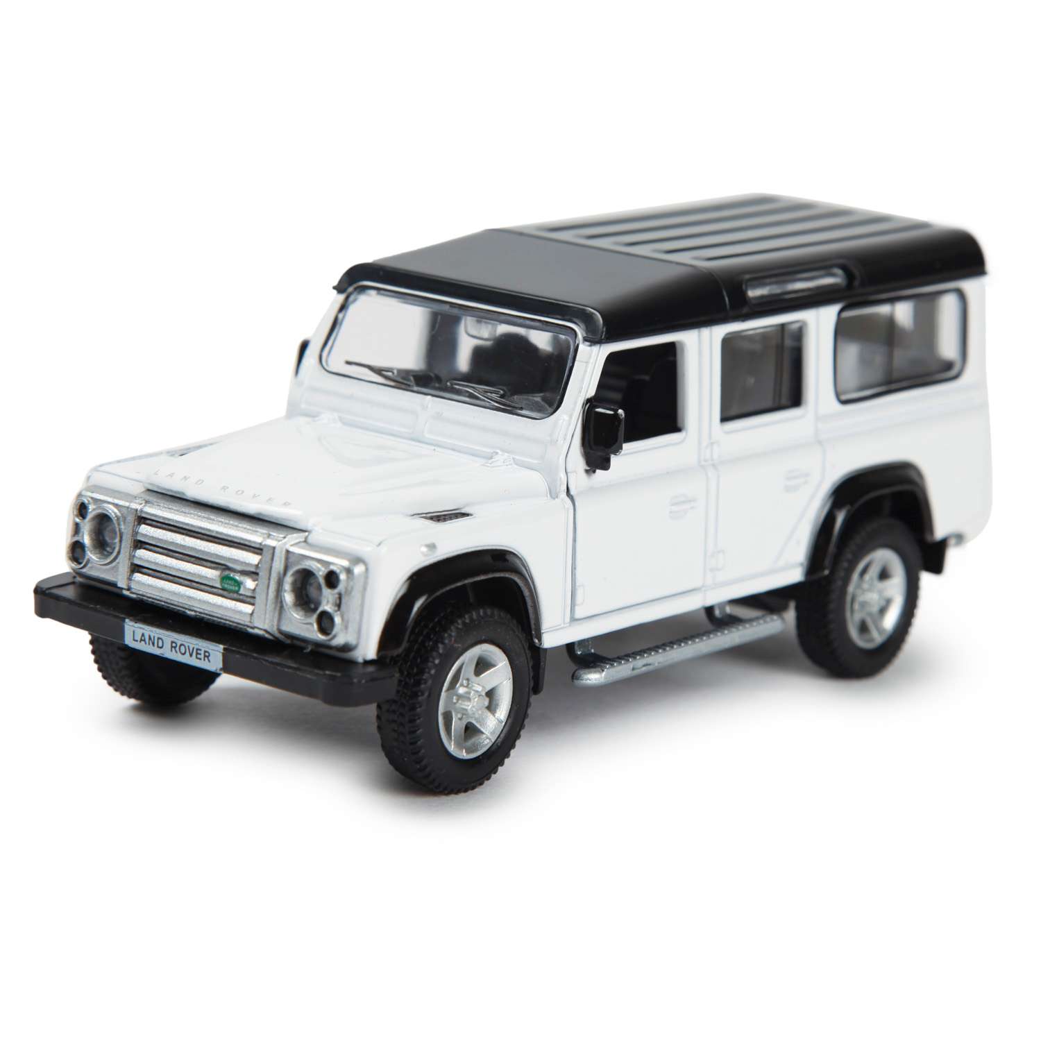 Машинка Mobicaro 1:32 Land Rover Defender Белая 544006(B) 544006(B) - фото 4