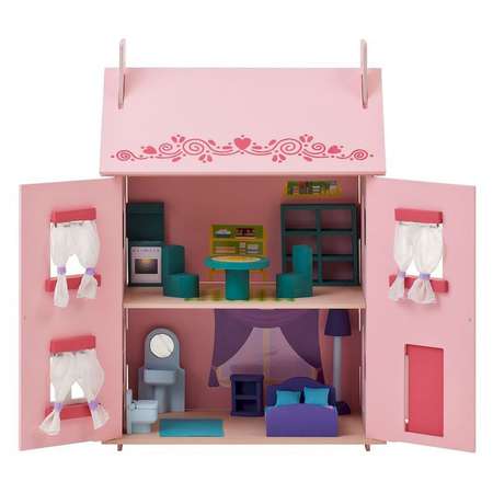 Кукольный домик  Paremo Милана с мебелью 14 предметов PD115-01