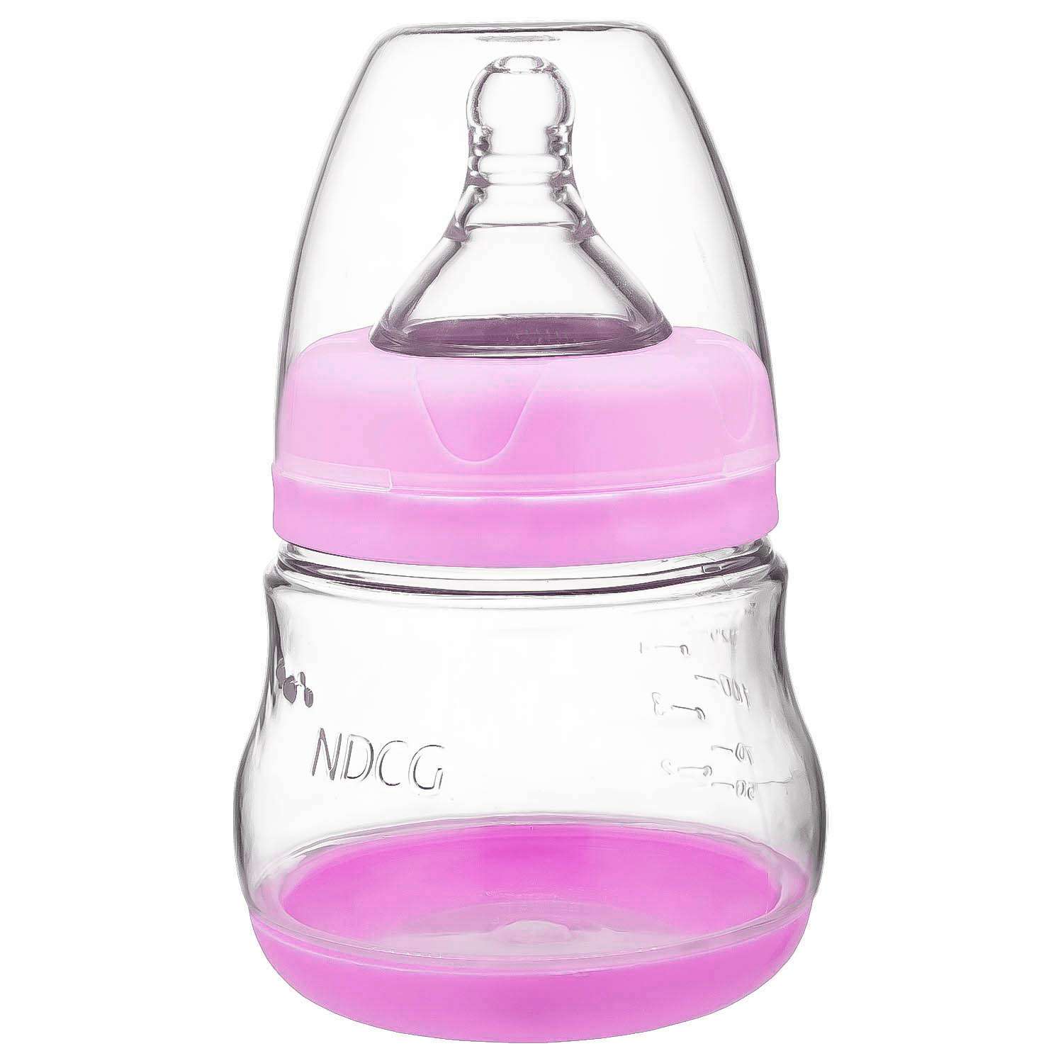 Молокоотсос NDCG ручной механический с бутылочкой ND120 Pink - фото 13