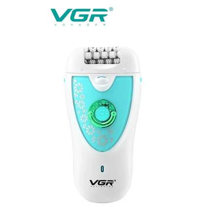 Эпилятор женский электрический CASTLELADY 2 в 1 для лица и бикини VGR V-722 профессиональный