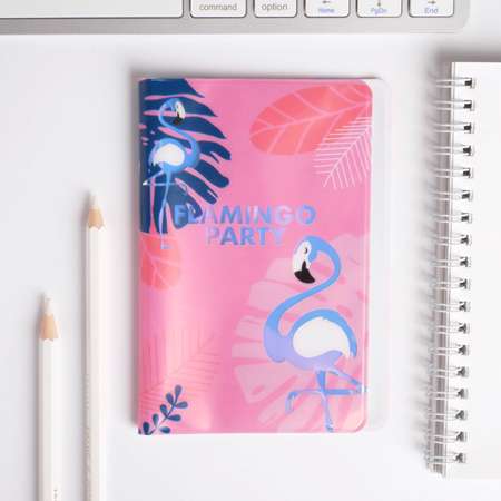 Набор ArtFox «Flamingo». Ежедневник 40л. Паспортная обложка